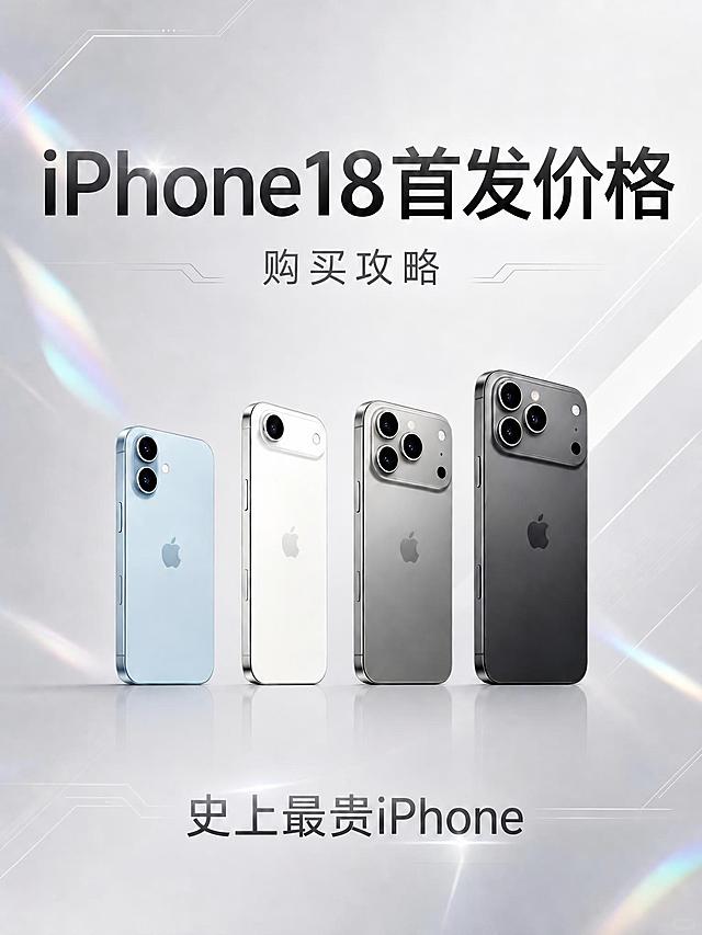 将图片中间的文字"预测价曝光"修改为"购买攻略"，删除"曝光"二字，替换为"购买攻略"四个字。保持字体样式、大小、位置和整体风格完全一致，其余画面元素包括手机、背景、其他文字均保持不变。