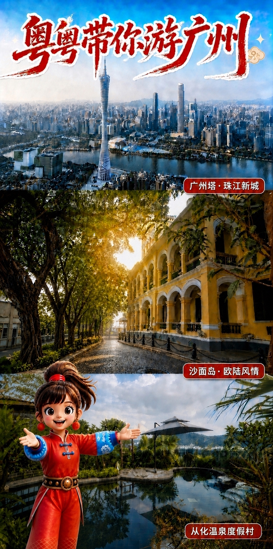 将粤粤整体稍微向上移动，让她的半个脑袋（头顶到大约眼睛位置）高… - 图片创意预览