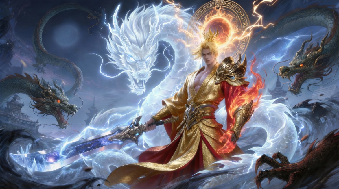 把头发改成金色预览效果