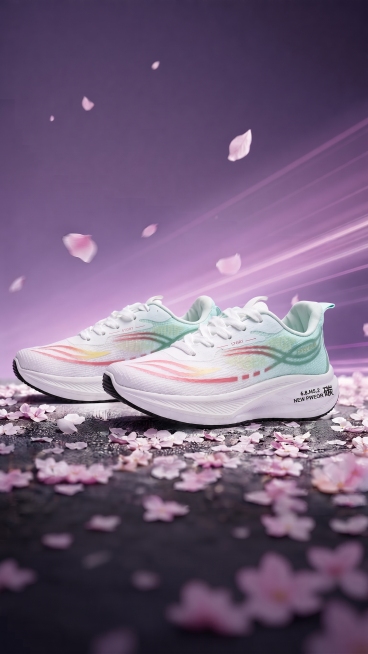鞋侧印有FASHION标识，流线型波浪厚底中底，鞋底印有「6.8.M5.2 NEW PWEOR 碳」字样，字体清晰预览效果
