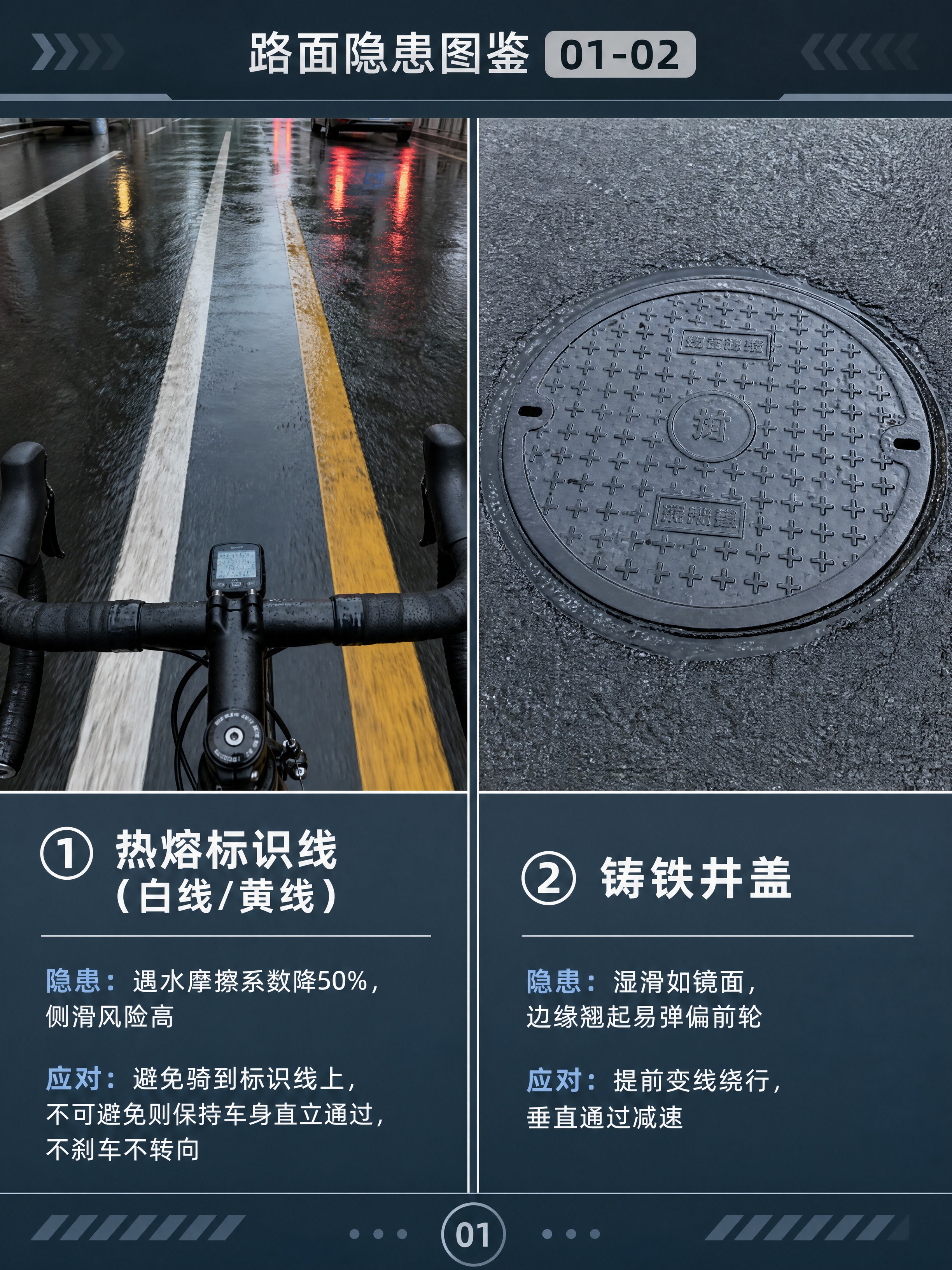 小红书内页图文，左右分栏布局，冷色调统一风格，专业稳重，版式精… - 图片创意预览