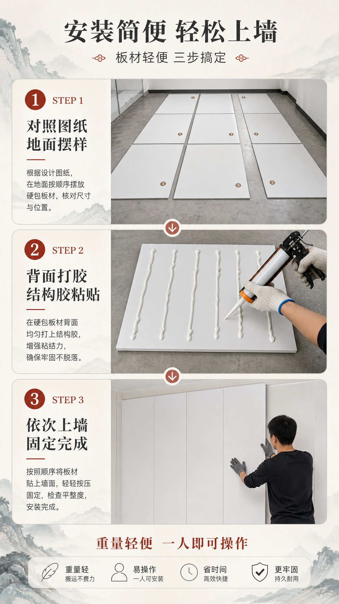 [商品] 使用【图6】雪弗板板材图作为硬包基材参考；展示硬包板… - 图片创意预览
