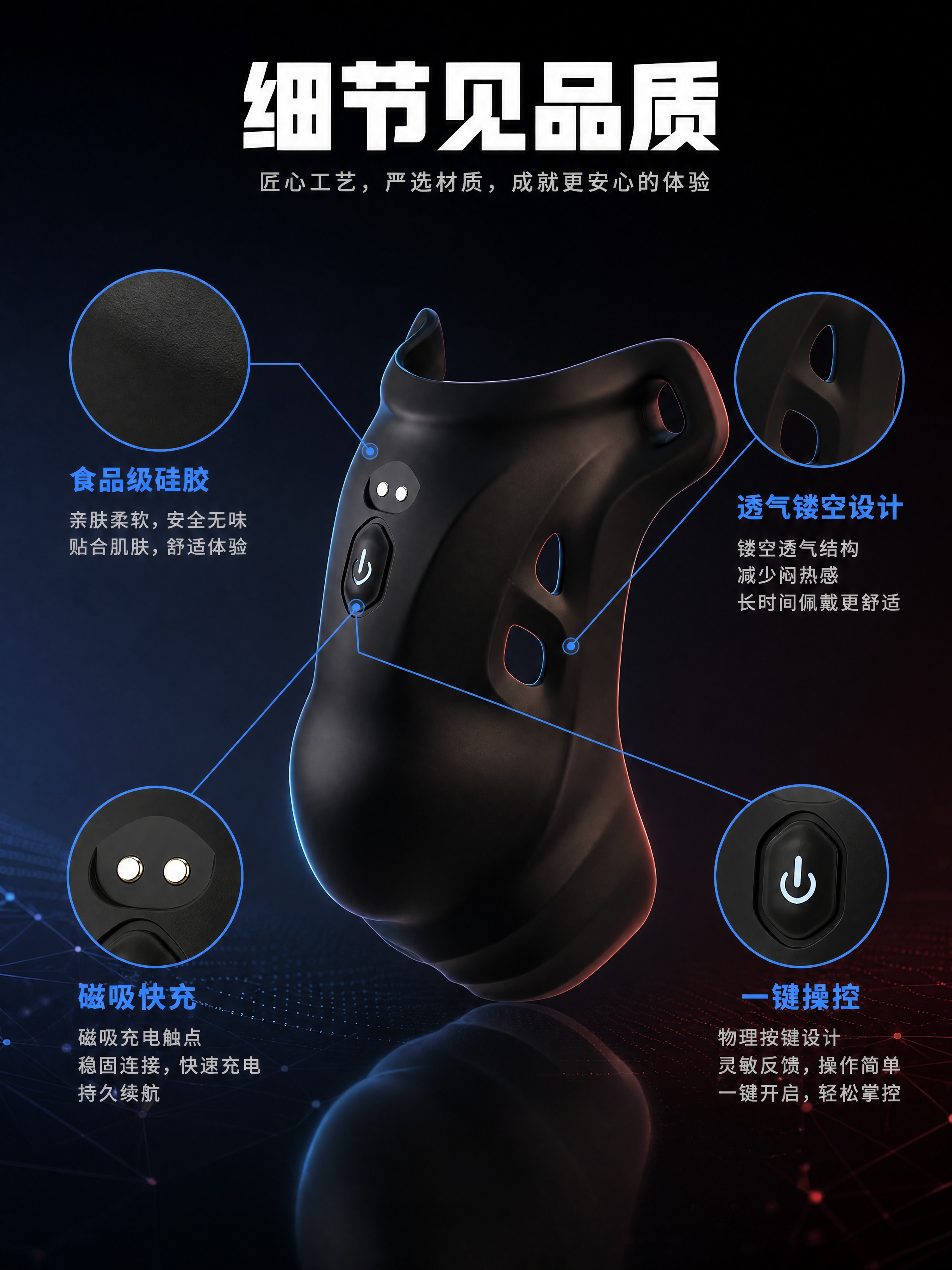 [商品] 使用【图7】自信器-二代侧面角度图；保留侧面镂空孔、… - 图片创意预览