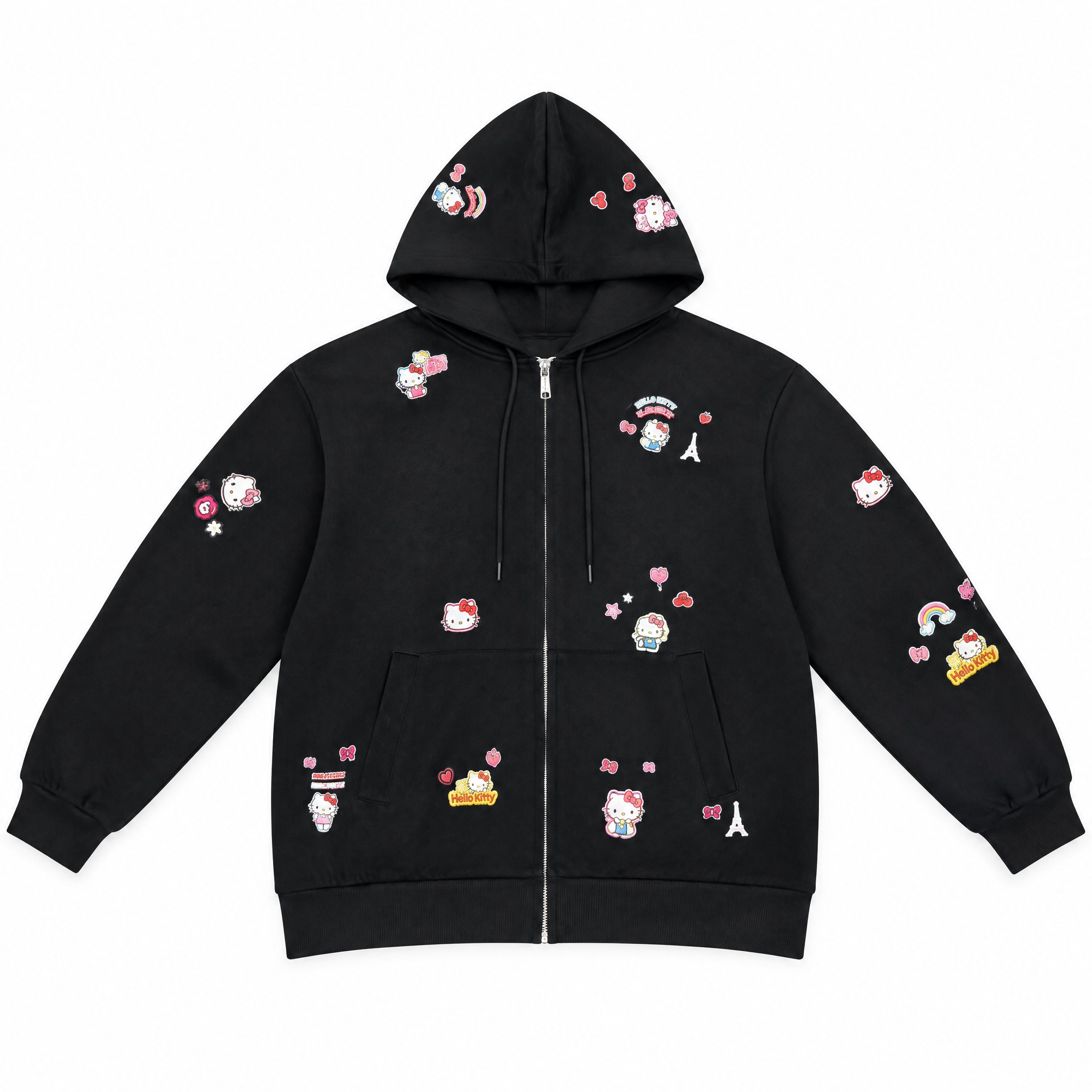 参考原图的服装款式、颜色、面料、花纹，服装平铺摊开展示，俯视平… - 图片创意预览