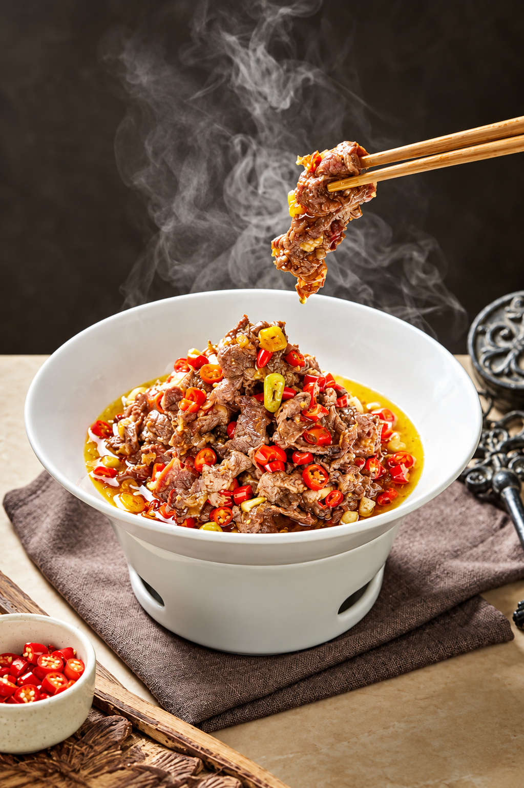 去除图片中所有水印文字（包括Diaries Food、FOOD… - 图片创意预览
