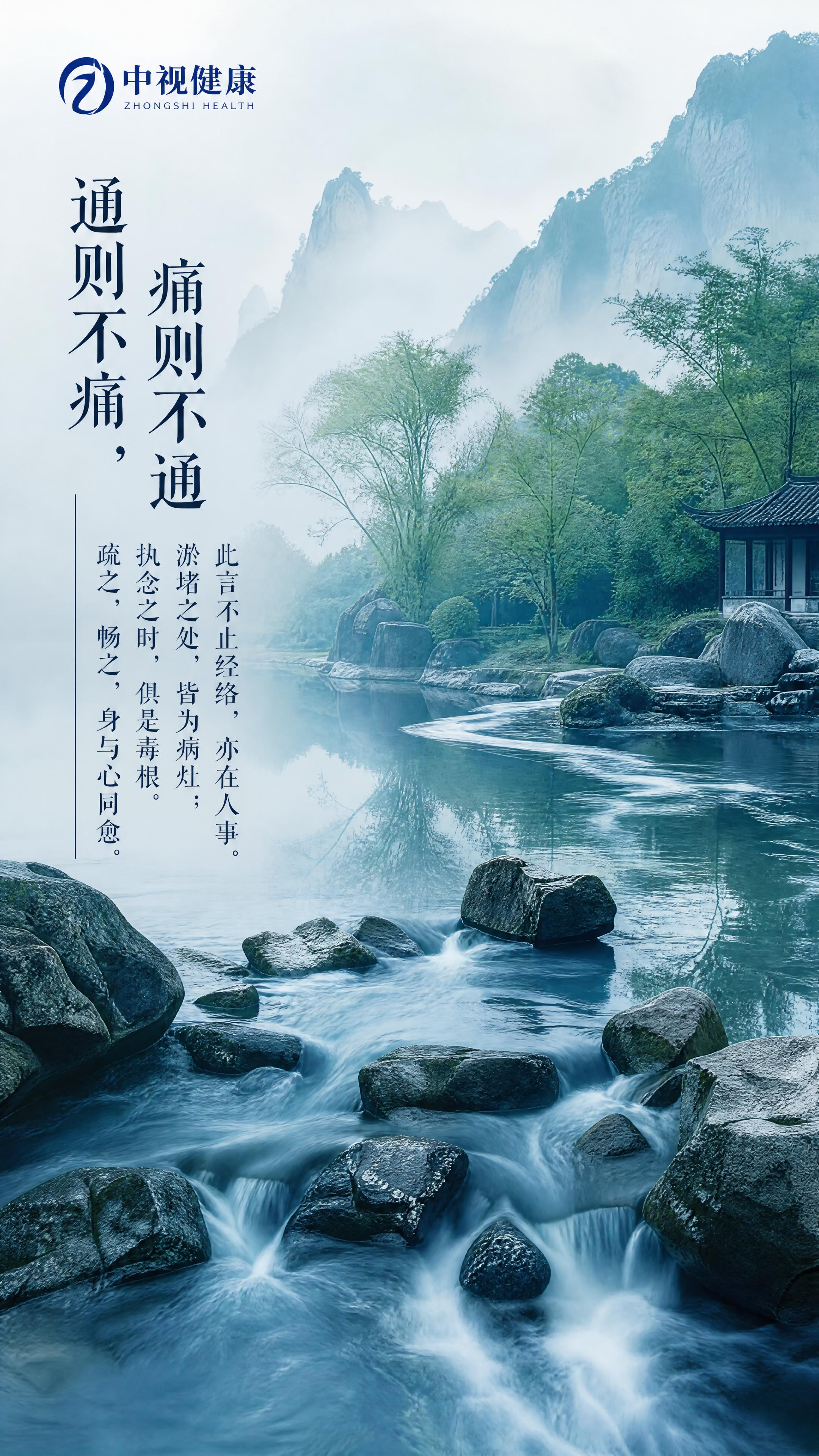 竖屏9:16朋友圈海报，清新自然冷调风格，高级设计感，国风宋代… - 图片创意预览