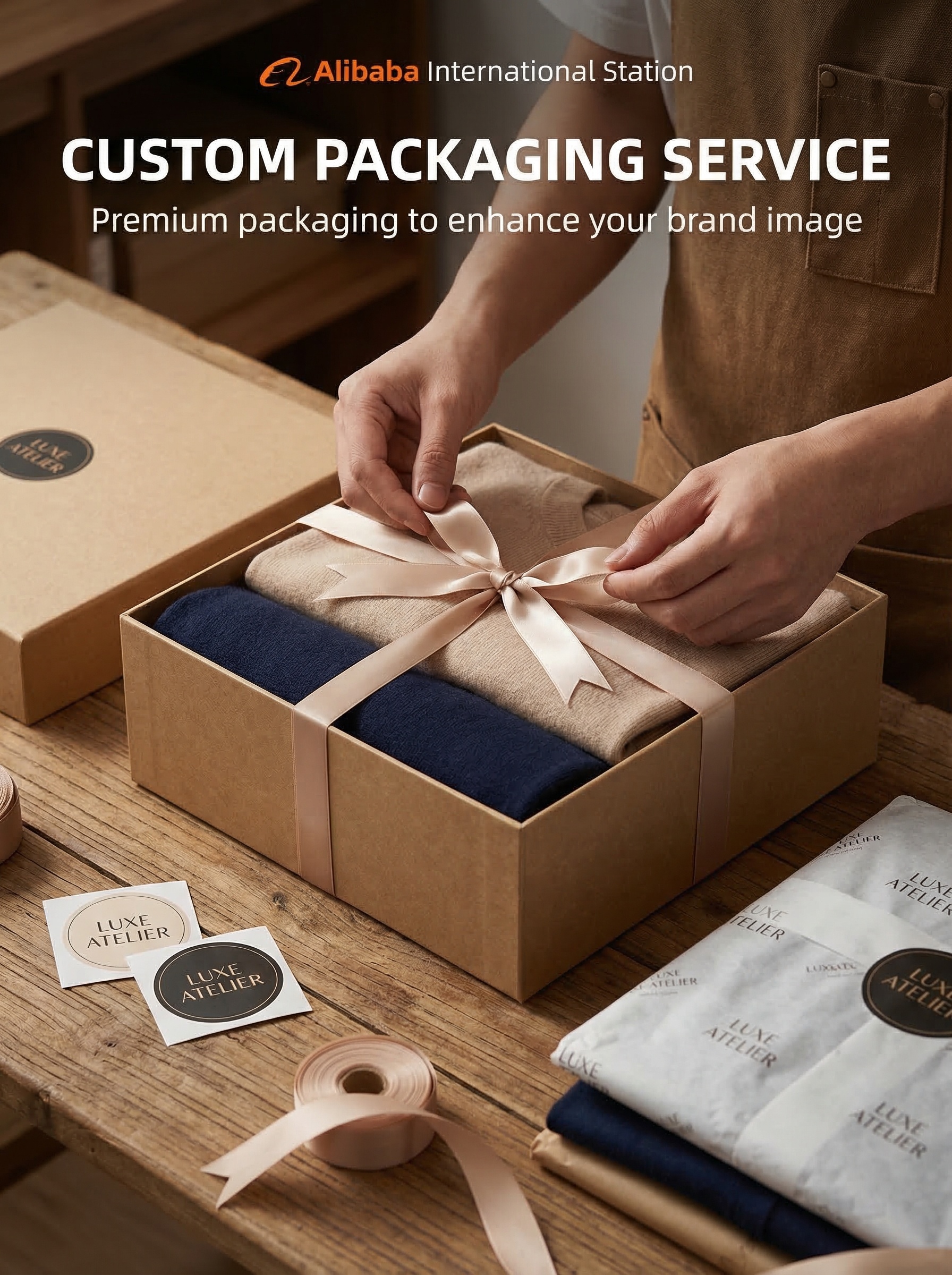 Custom luxury gift box packagin… - 图片创意预览