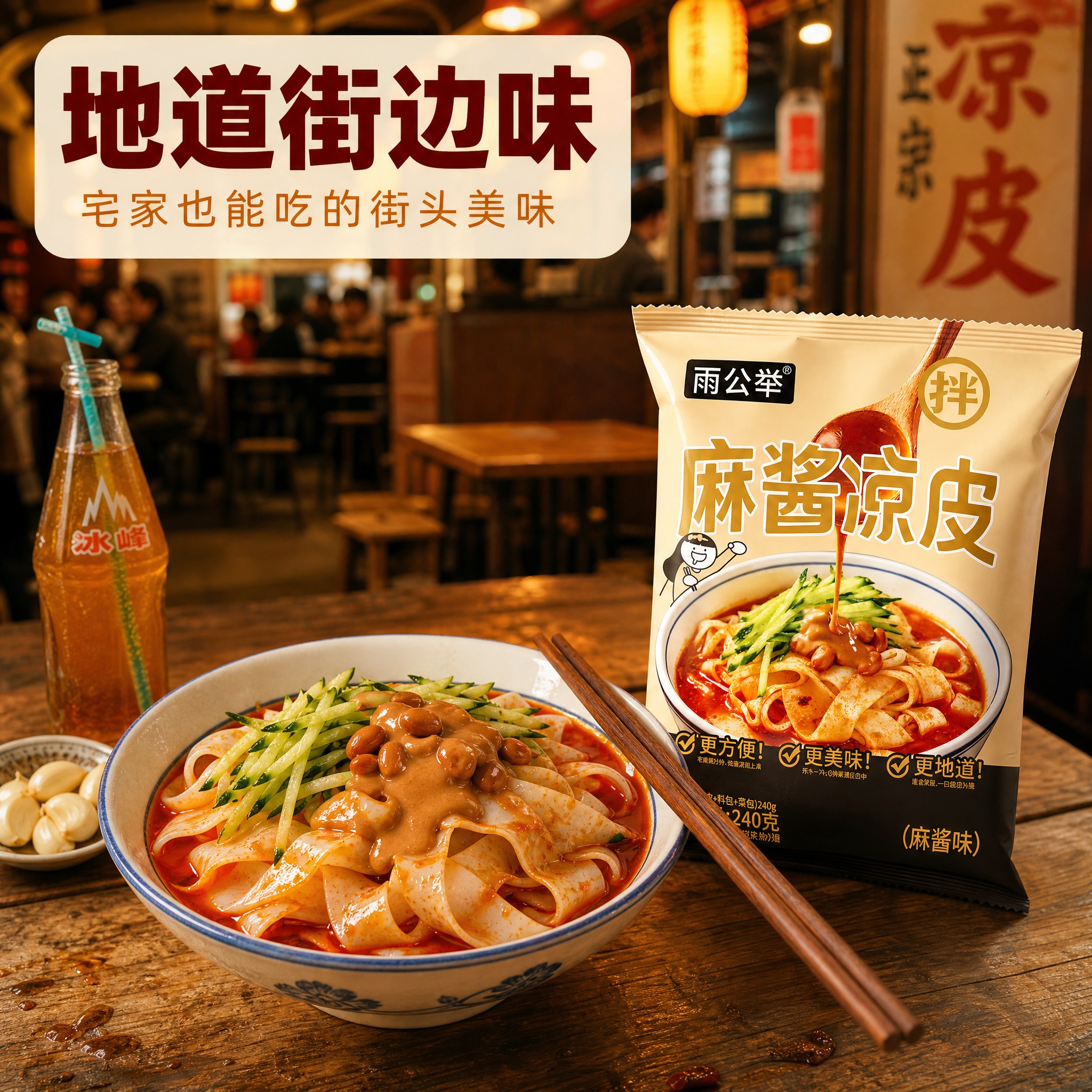 [主图-6] 地道风味 场景代入主题。 [统一基调] 整体风格… - 图片创意预览