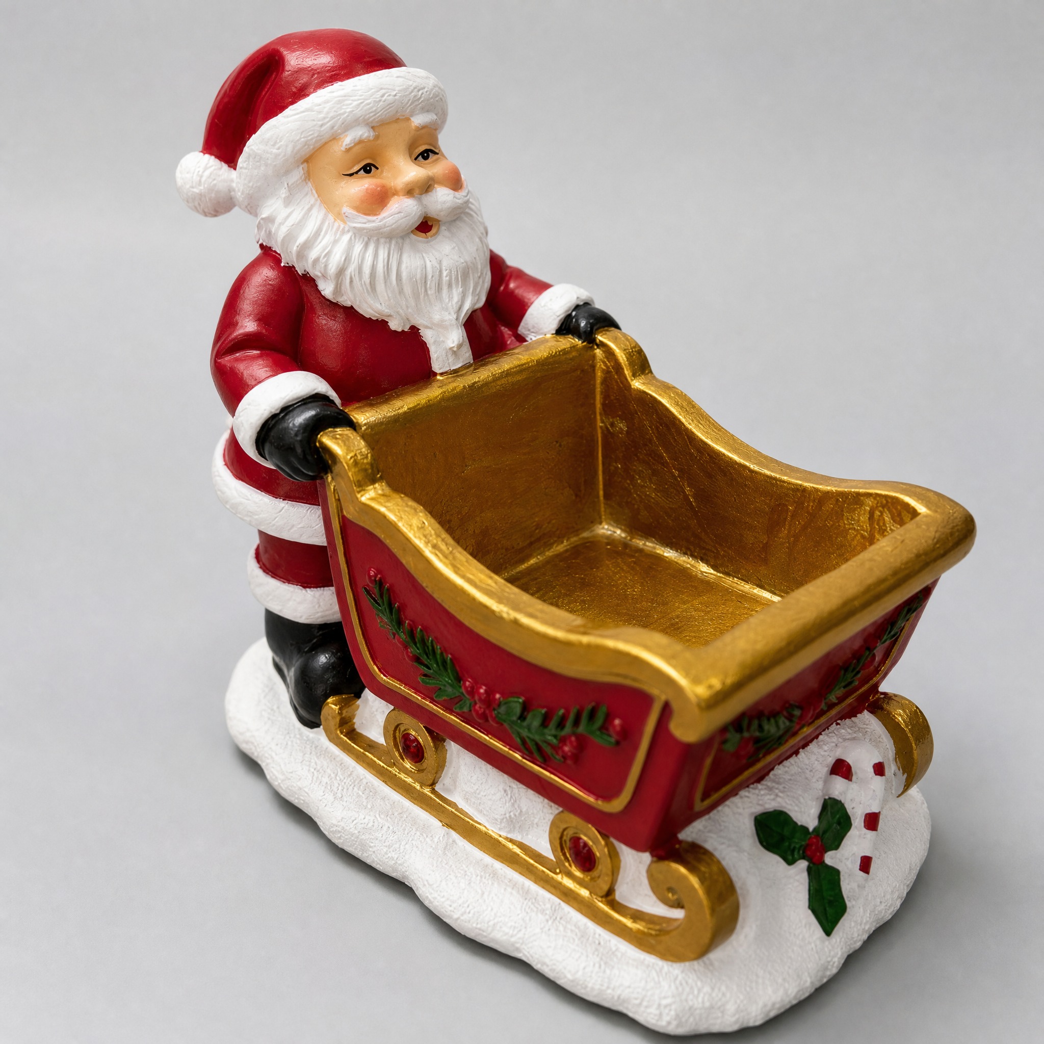 Close-up detail shot of Santa s… - 图片创意预览