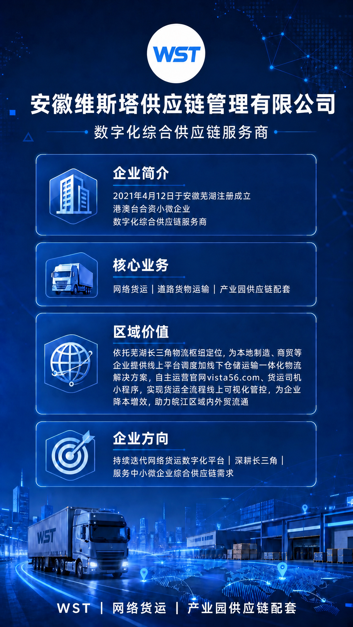 将海报顶部的WST logo底色改为纯白色，WST文字保持亮蓝… - 图片创意预览