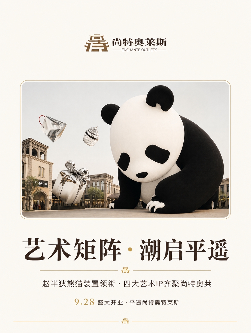 [商品] 使用【图6】巨型充气熊猫装置全景图作为主视觉素材；保… - 图片创意预览
