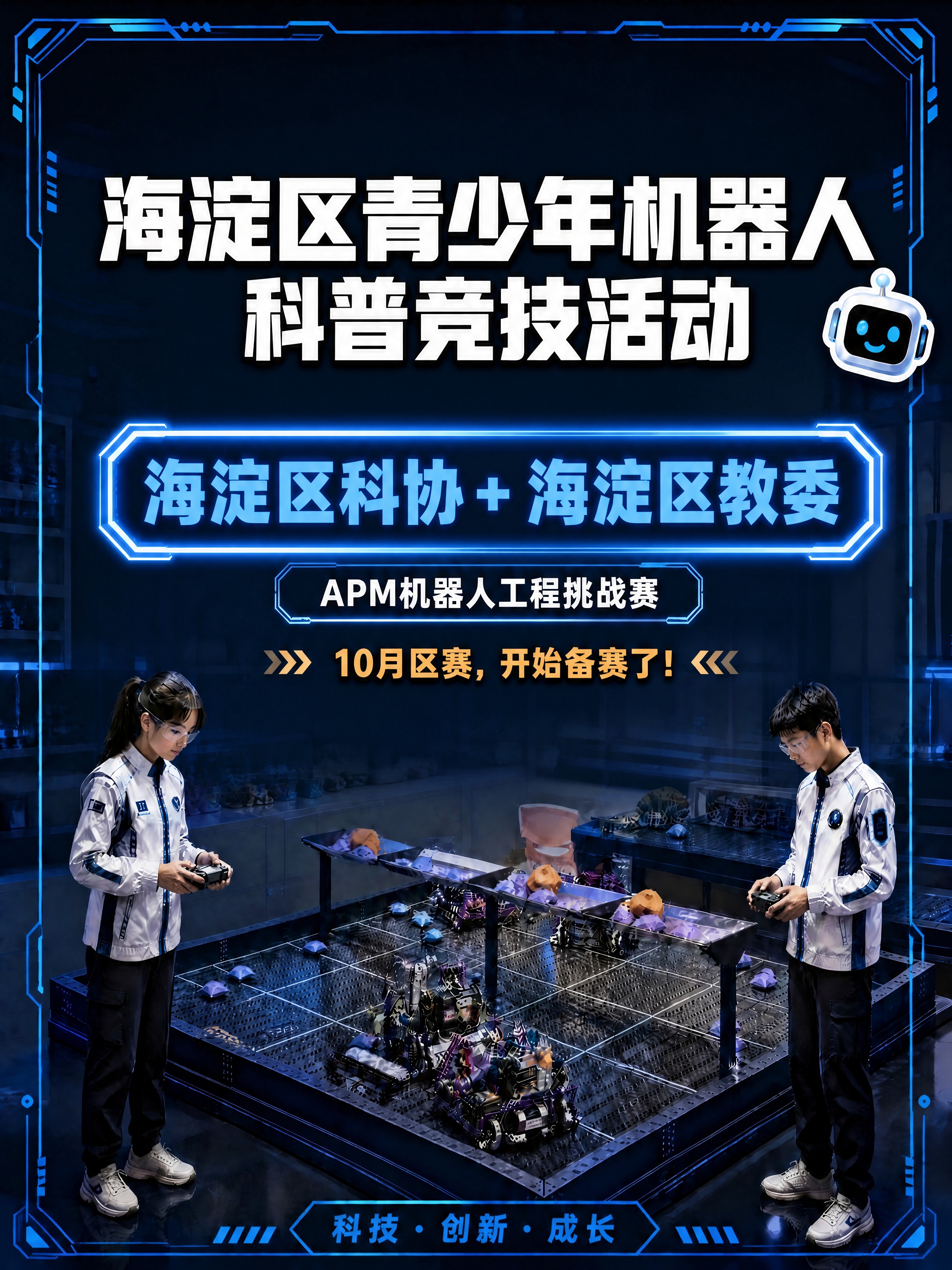 小红书笔记大字封面，配图大字，科技教育风，版式精美，小红书笔记… - 图片创意预览