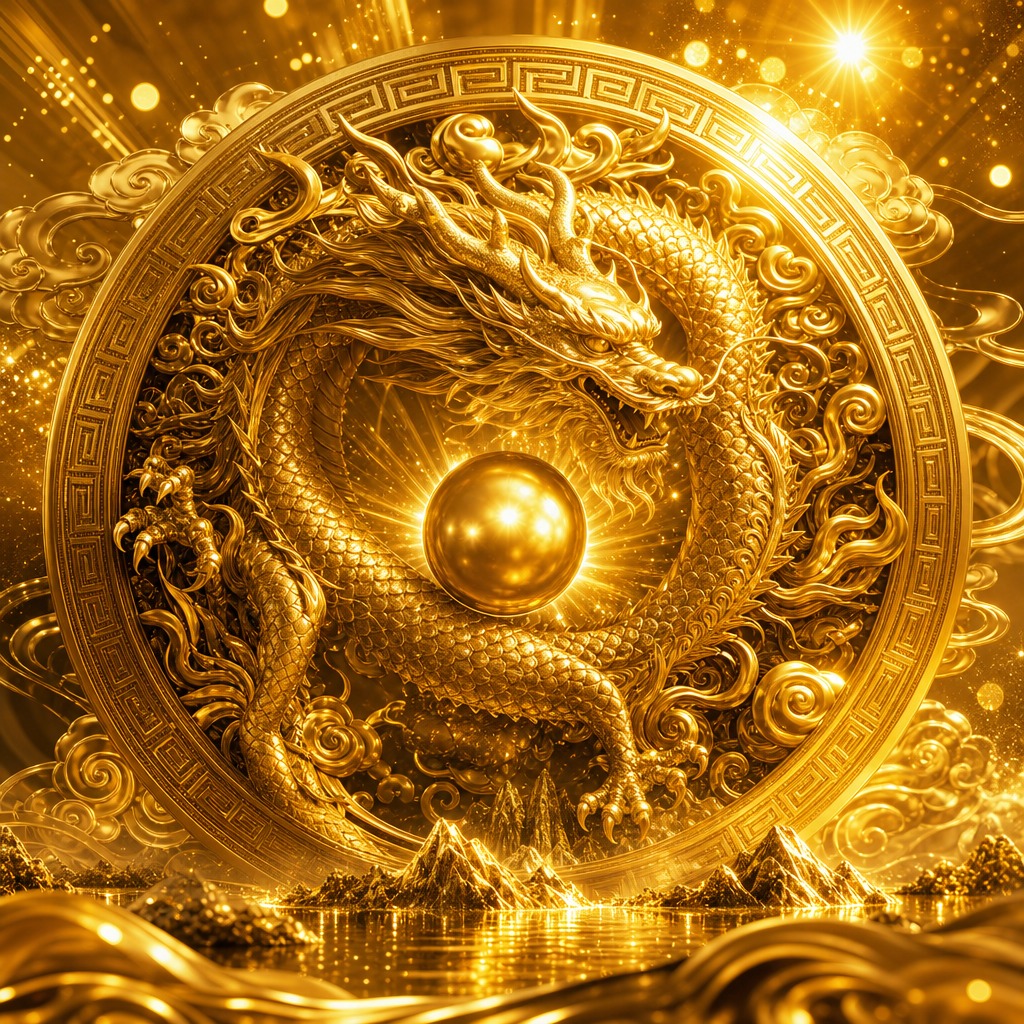 黄金主题视觉，奢华闪耀的金色元素，金属质感光泽，高端大气的金色… - 图片创意预览