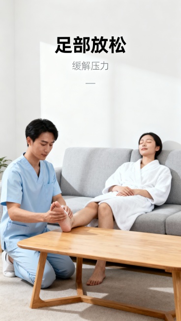 生成50张上门按摩的照片，图片不要加联系方式进去，可以加入一些文字预览效果
