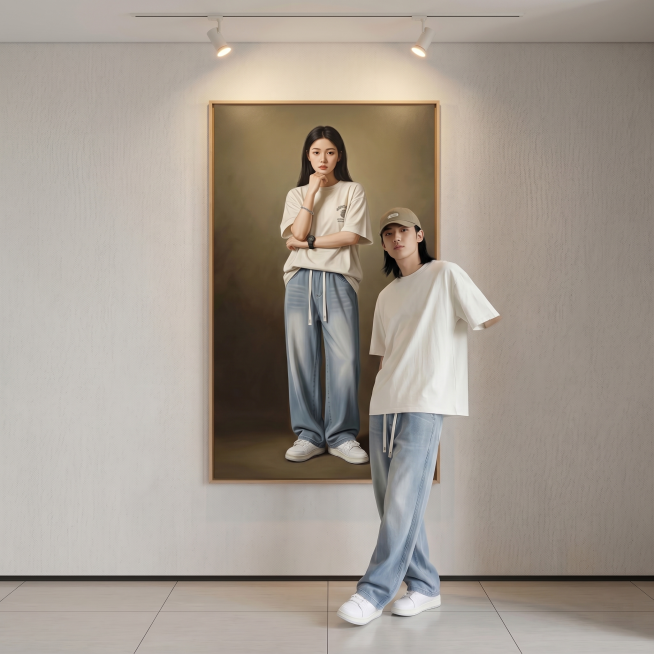 在不影响图片美感和原有内容的前提下，将图片裁剪调整为1比1的正方形主图尺寸，保留核心画面内容预览效果