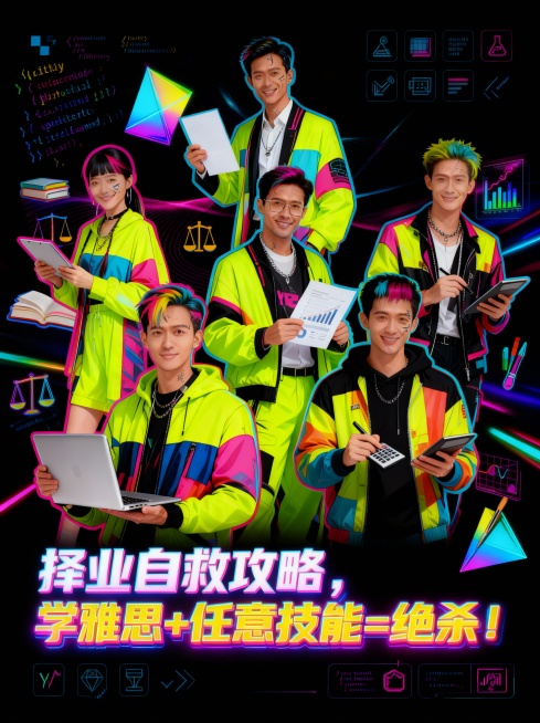 不要专业商务风，好看时尚一点的预览效果