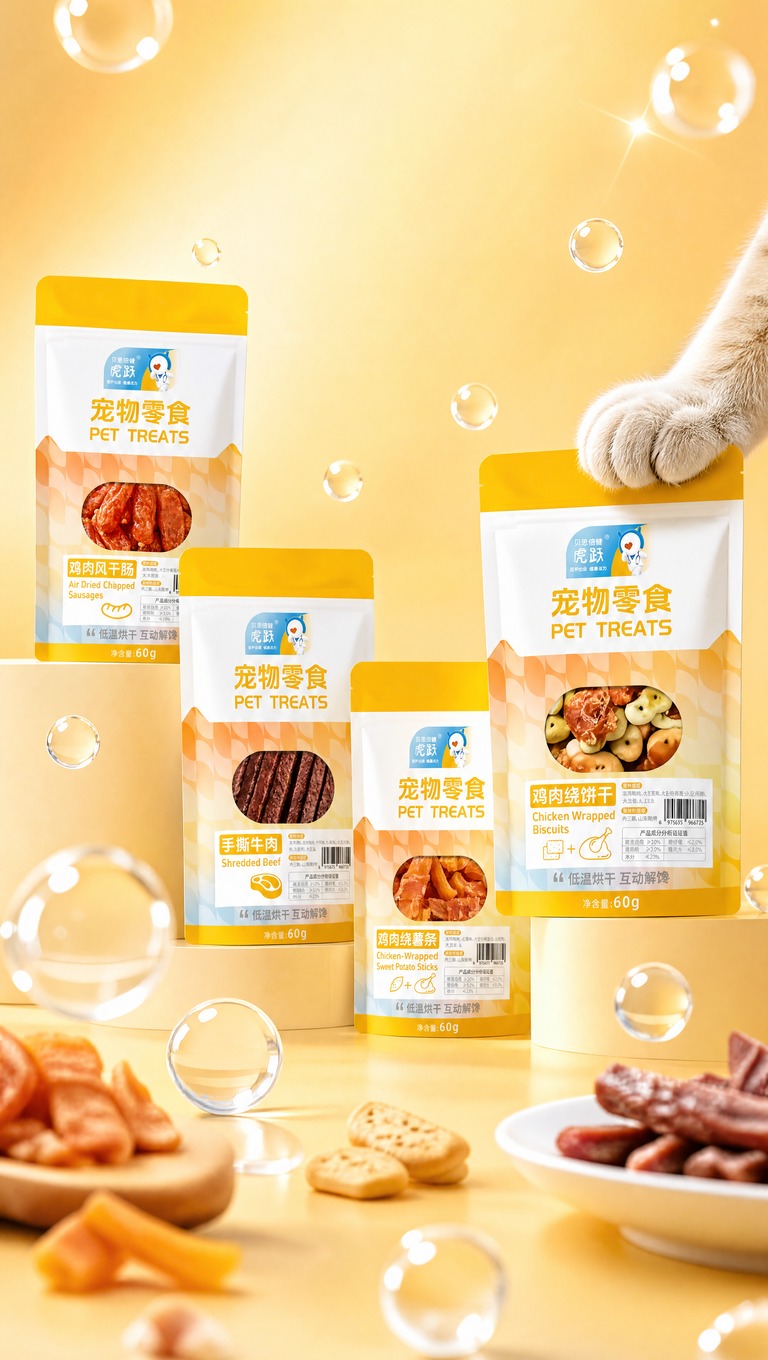 [商品] 使用【图1】鸡肉风干肠、【图2】手撕牛肉、【图3】鸡… - 图片创意预览