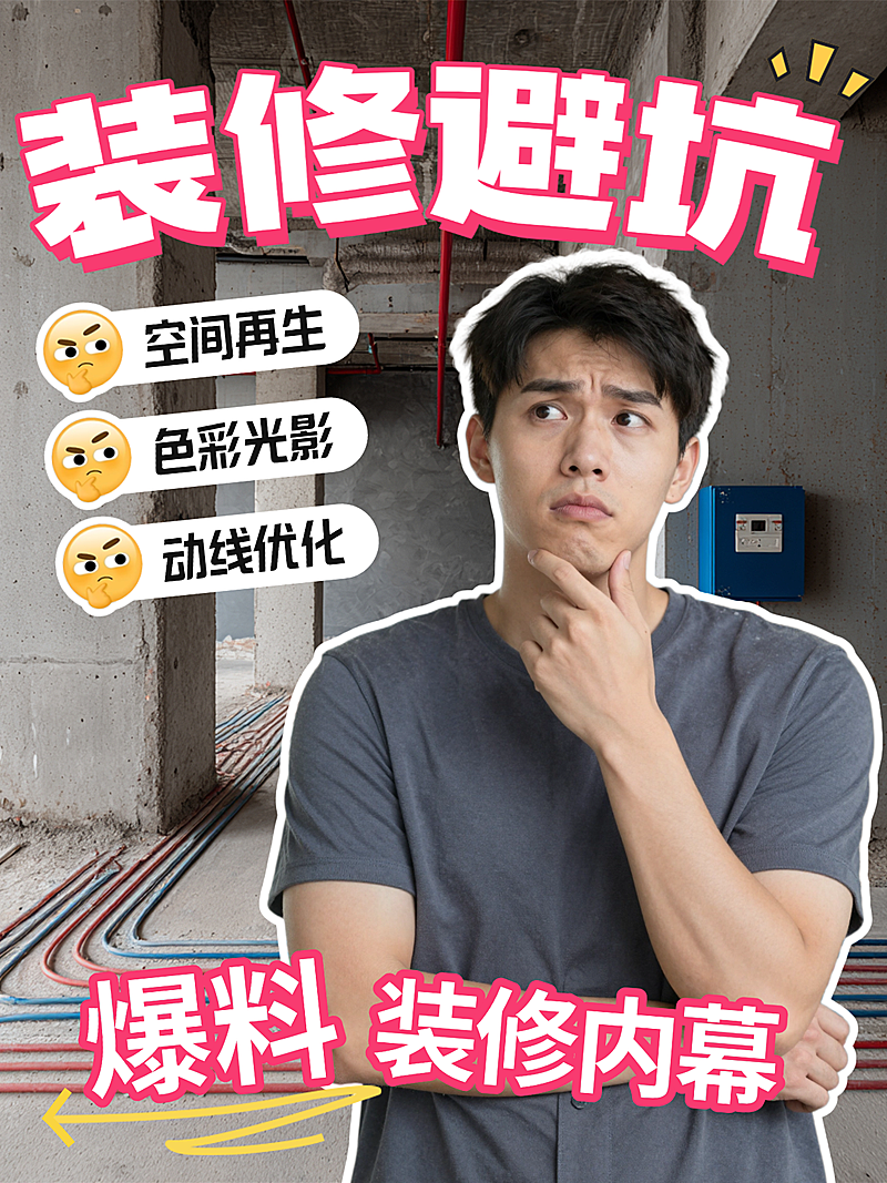 家居装修硬装家居百货测评攻略指南避雷分享小红书封面aigc