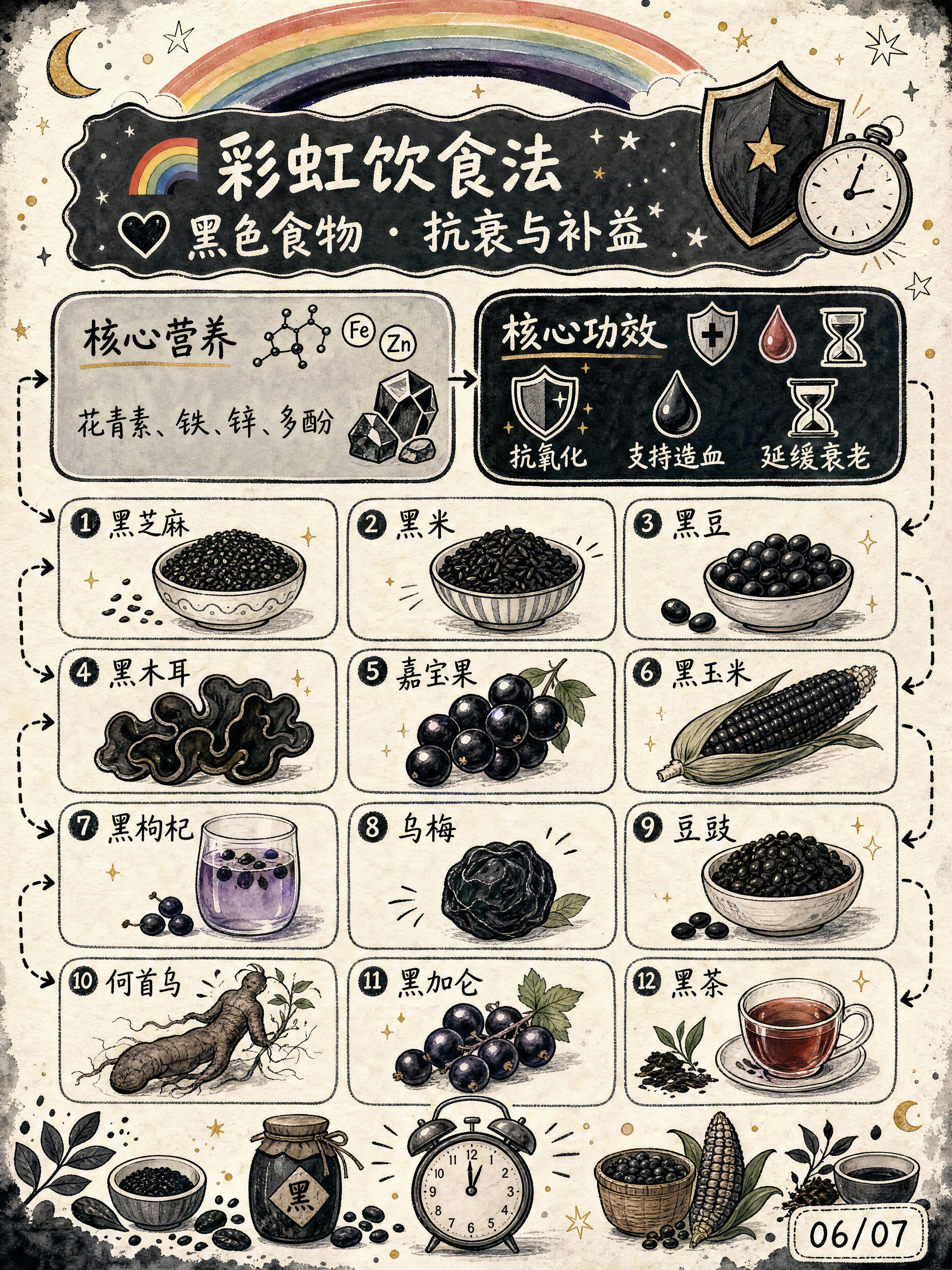 手绘涂鸦笔记Sketchnote风格，所有线条和图形带有轻微手… - 图片创意预览