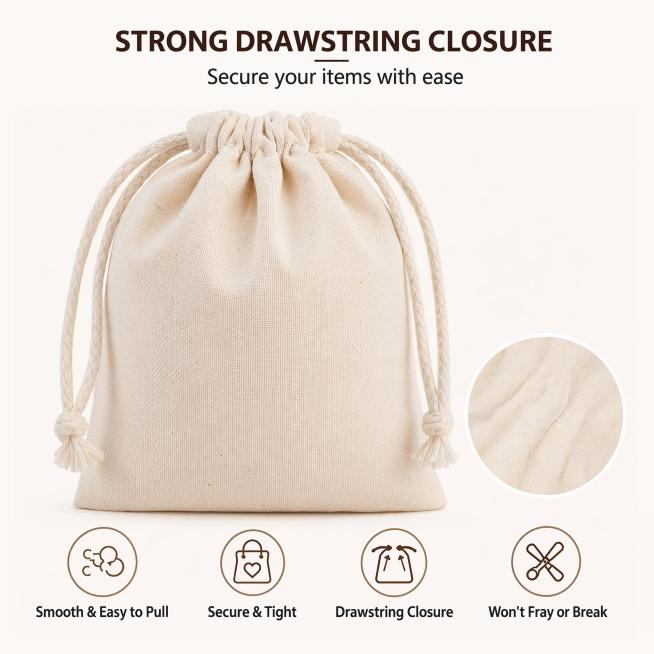 提取图中左下角第4个区域的STRONG DRAWSTRING CLOSURE抽绳介绍图，去掉左上角的序号4，生成1:1正方形图片，保持原图的排版和文字内容不变，原图文案保留完整预览效果