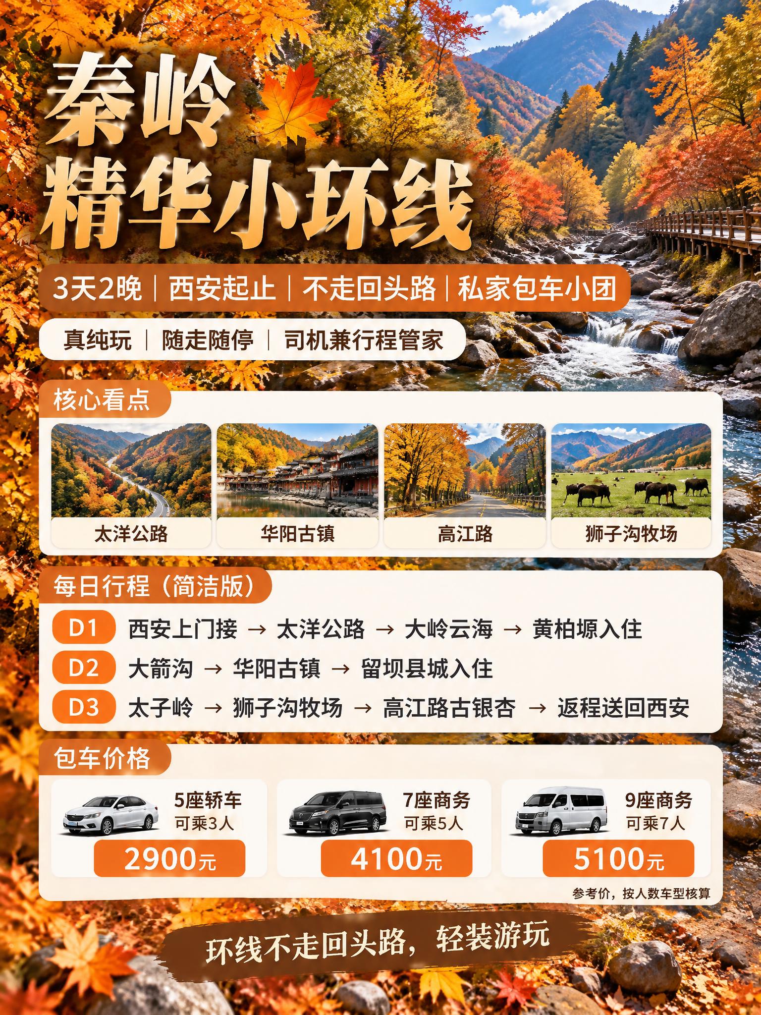 基于参考海报的暖橙金棕秋日风格和版式设计，做以下修改：1. 背… - 图片创意预览