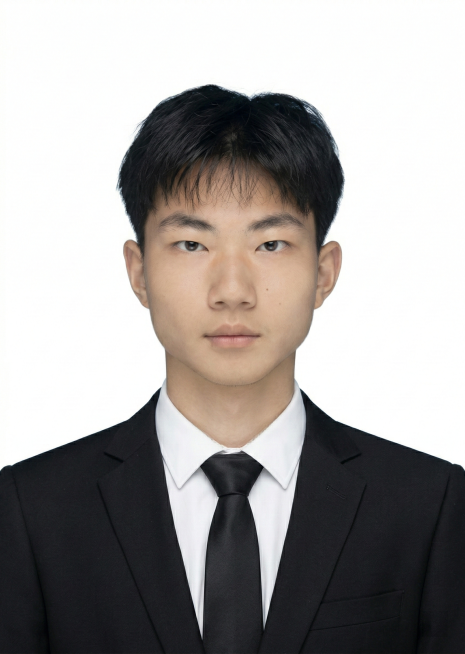 将人物服装替换为黑色西装，白色衬衫，黑色领带预览效果