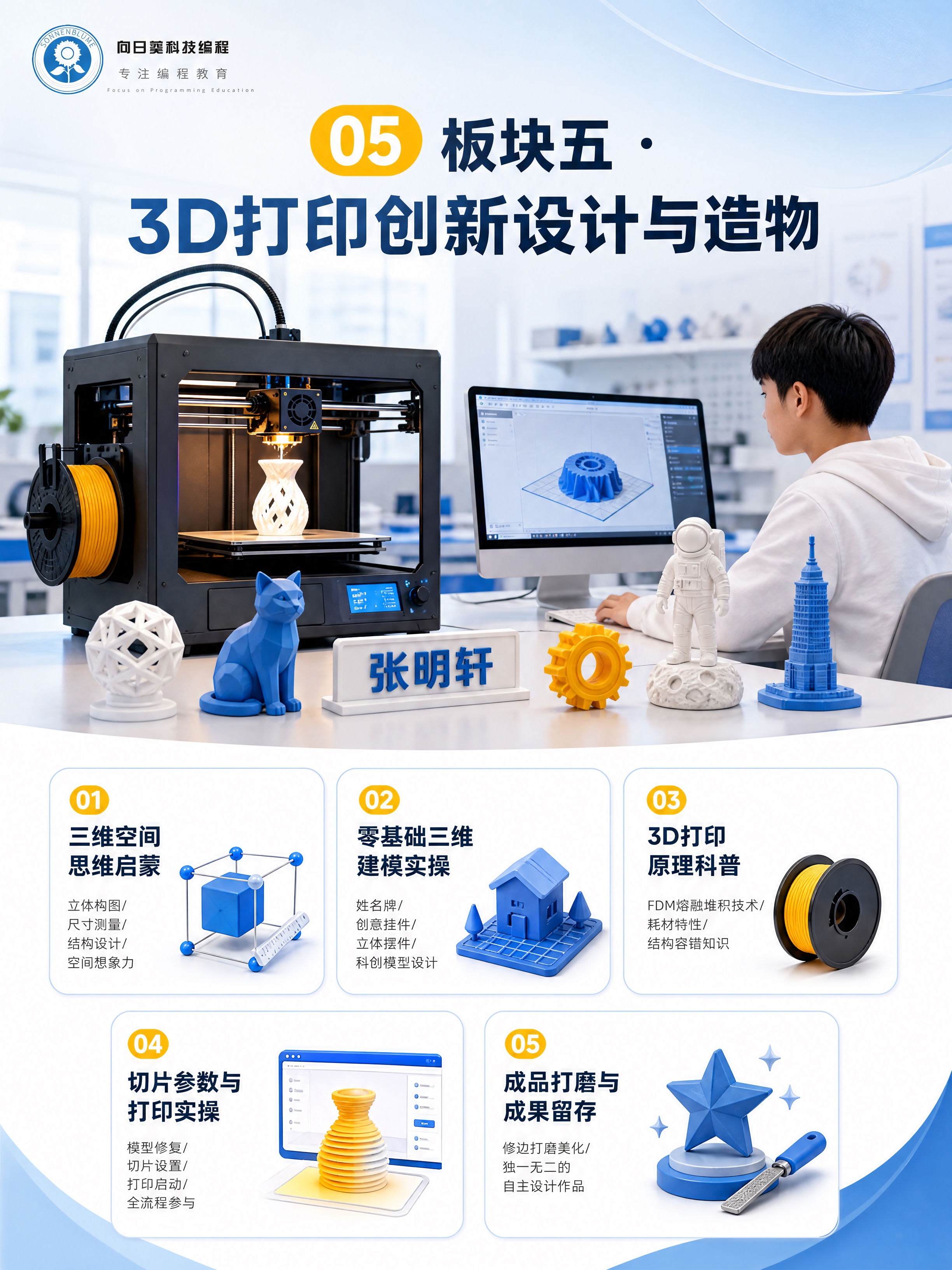 [商品] 使用【图1】向日葵科技编程logo，保留蓝白圆形向日… - 图片创意预览