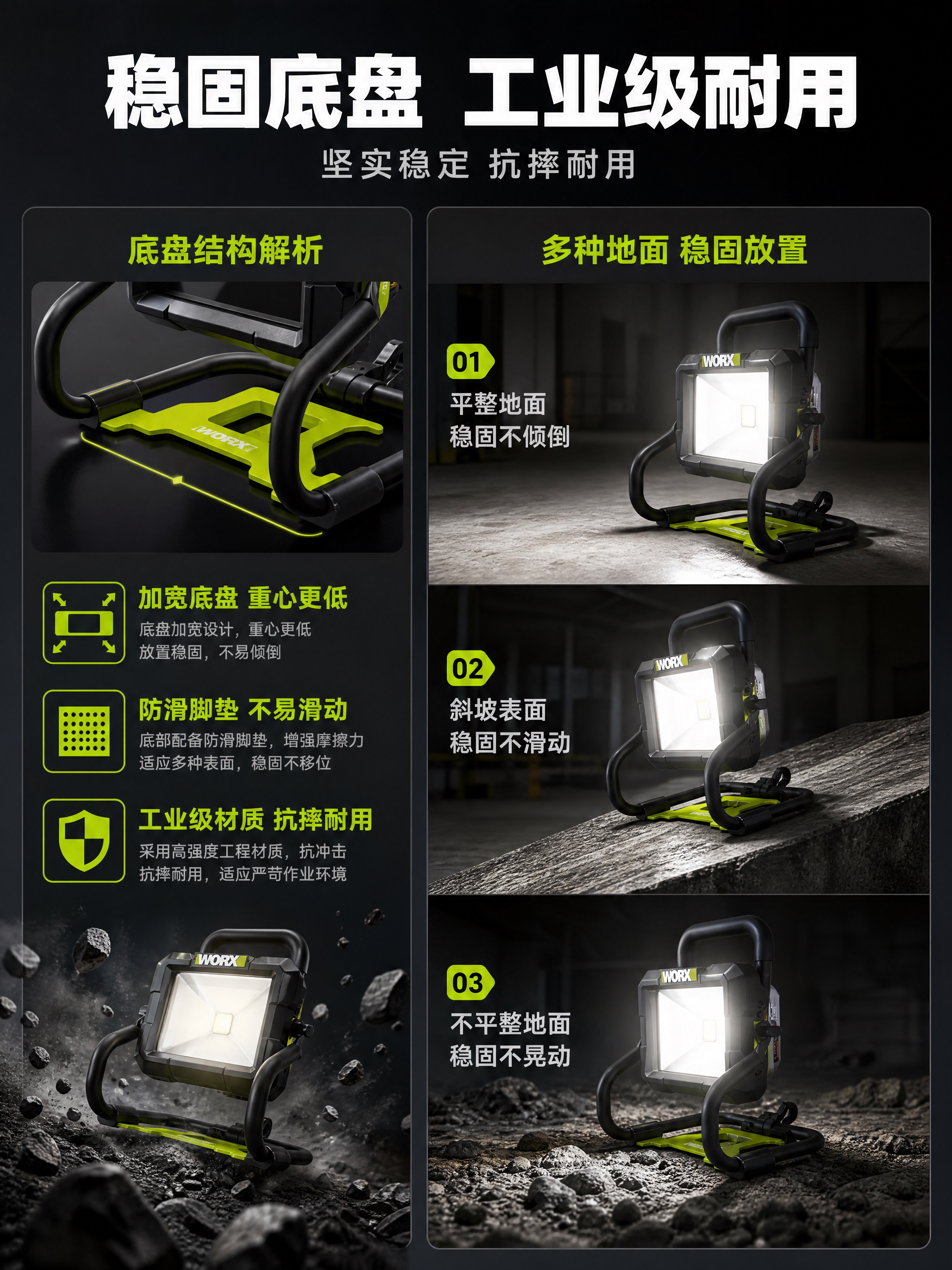 [商品] 使用【图1】威克士WU026.9 20V锂电LED工… - 图片创意预览