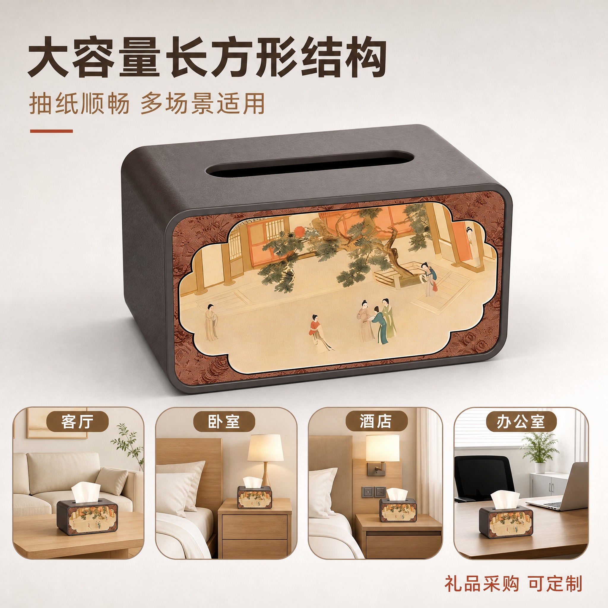 [主图-4] 大容量结构与多场景适用展示图，突出产品实用性和渠… - 图片创意预览