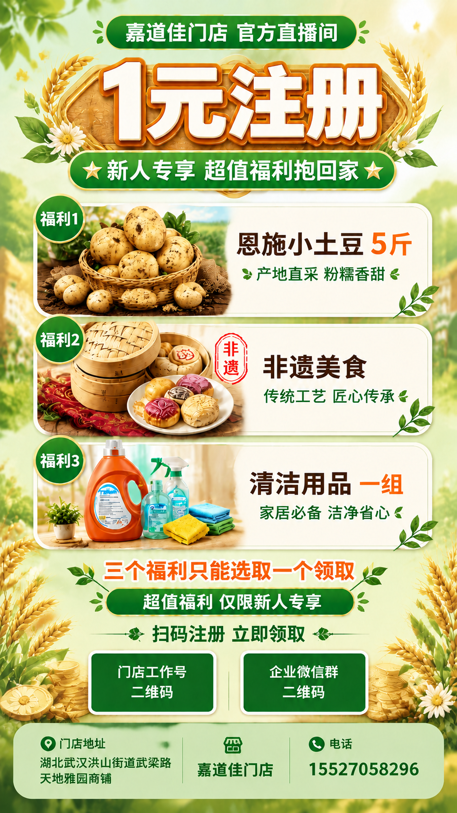 基于输入海报重绘，完整保留版式、文字、配色与所有模块：顶部嘉道… - 图片创意预览