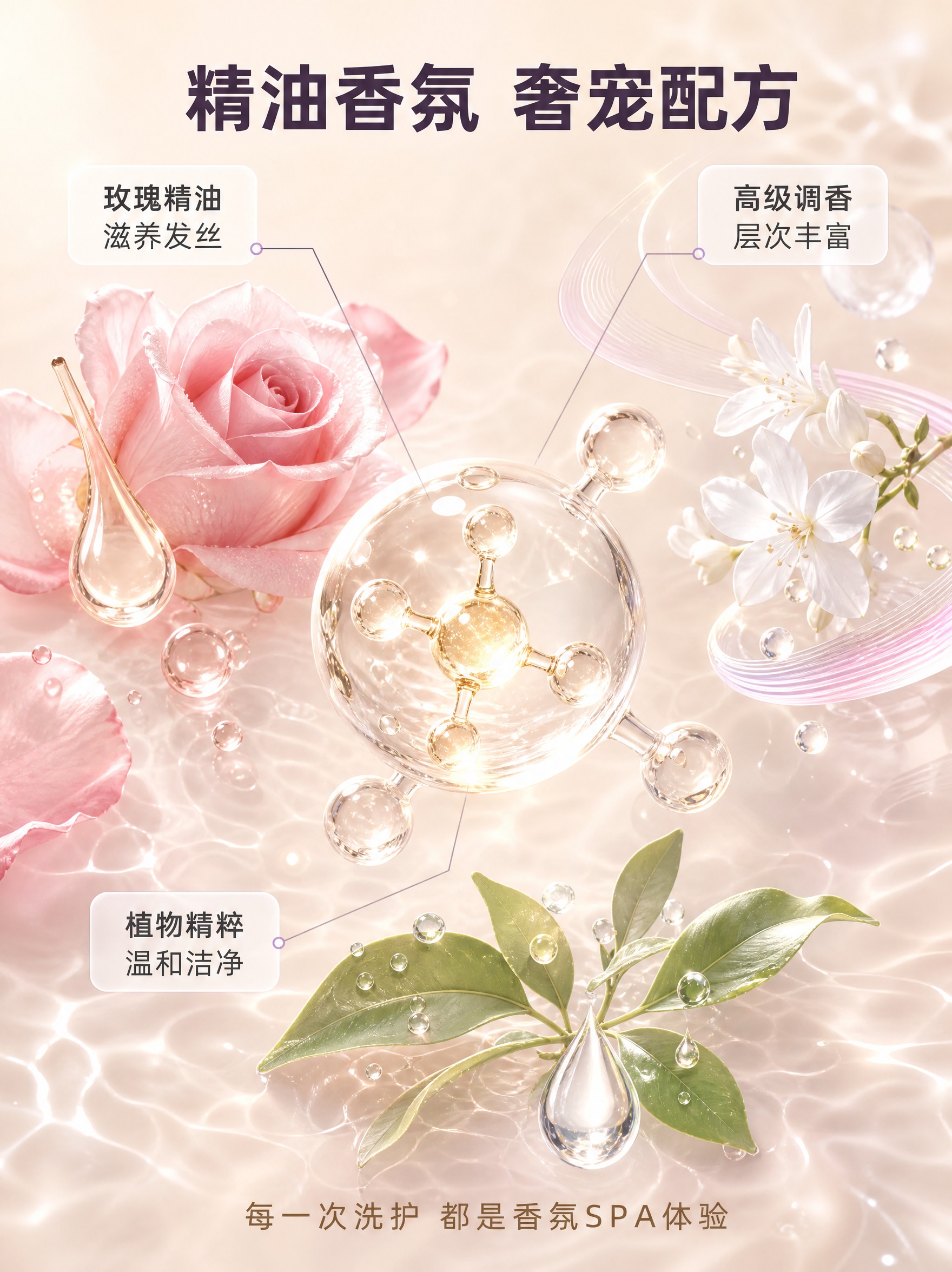 [商品] 成分解析页，可不带产品外观图，重点展示成分与香氛元素… - 图片创意预览