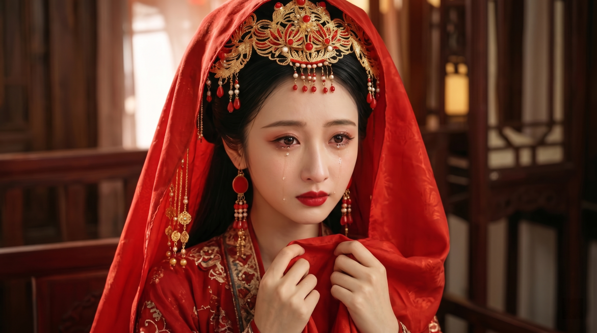 美女落泪预览效果
