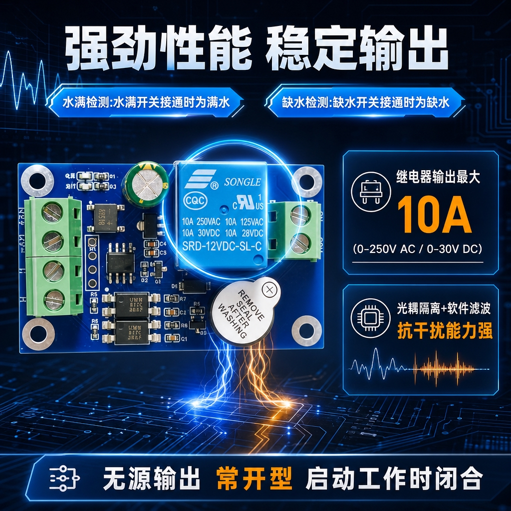[商品] 使用【图8】探针式水位液位继电器模块；保留蓝色PCB… - 图片创意预览