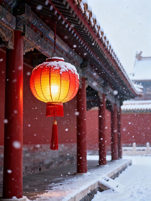 生成故宫下雪了的10张小红书配图和1张封面图，结合文案：落雪紫禁城｜北京初雪已至，故宫又美成了千年前的模样
文案
北京终于下雪啦❄️当雪花落在故宫的檐角、红墙、汉白玉台基上，朱红与雪白撞出的，是独属于冬天的 “紫禁城浪漫”——飞檐上的瑞兽裹了层细雪，琉璃瓦成了镶银的诗，连石板路的纹路里，都藏着 “一下雪就穿越” 的氛围感。
等这场雪，等的是千年时光里的同一场心动；踩这方雪，踩的是红墙白雪里的古今同框。
今天的故宫，是被雪吻过的紫禁城，是刻在时光里的冬日限定。
标签
#北京初雪 #故宫下雪了 #落雪紫禁城 #红墙白雪的浪漫 #一下雪故宫就美成诗 #北京冬天的浪漫 #故宫的冬日限定 #雪落紫禁城 #北京下雪去哪玩 #故宫雪景