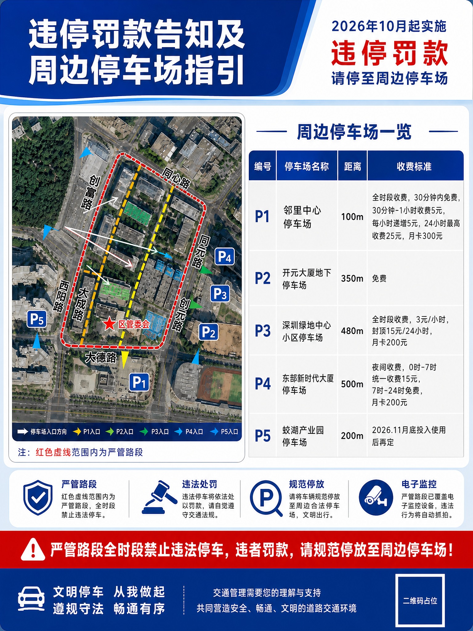 在参考图基础上优化设计，做成正式的政务宣传海报反面，竖版3:4… - 图片创意预览