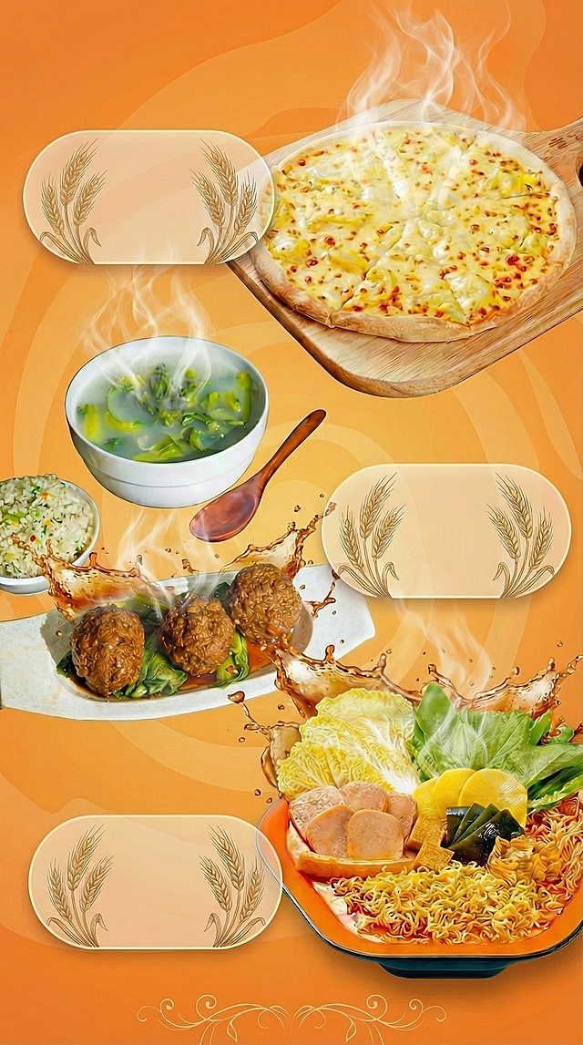 移除背景中的蔬菜碎、香料碎、玉米等装饰元素，将文字空白贴纸改为纯透明无花纹样式，保留菜品的热气升腾和汤汁飞溅效果，突出菜品主体