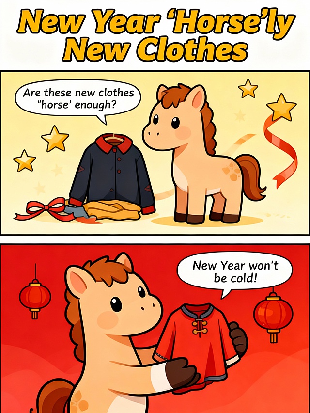 New Year 'Horse'ly New Clothes | Clothes