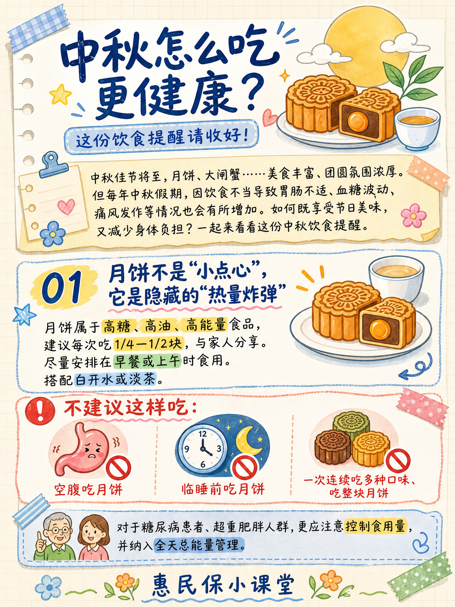 科普手账风格海报，竖版3:4比例，整体为清新可爱的手绘手账风，… - 图片创意预览