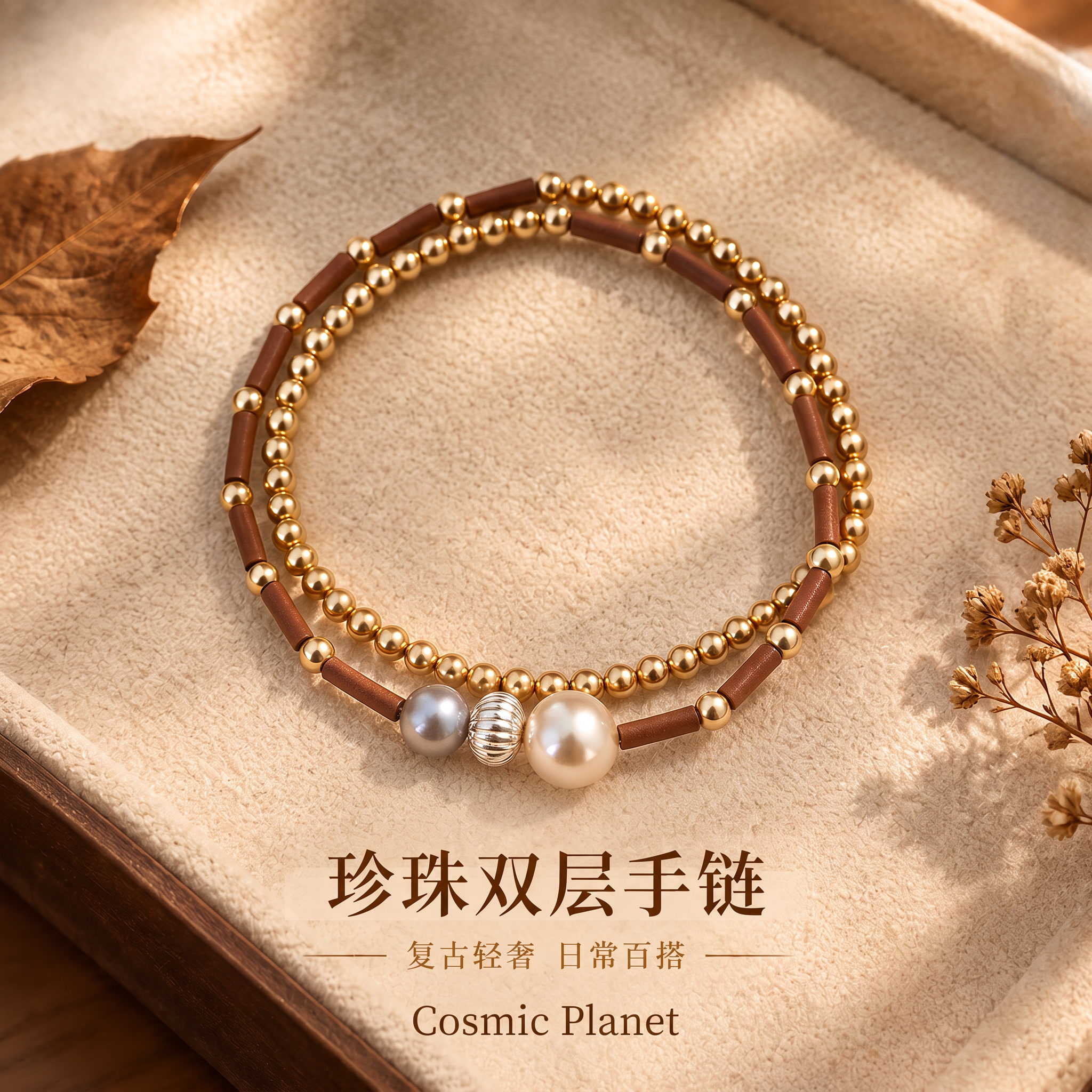 左上方的logo去掉，英文改成“Cosmic Planet”；… - 图片创意预览