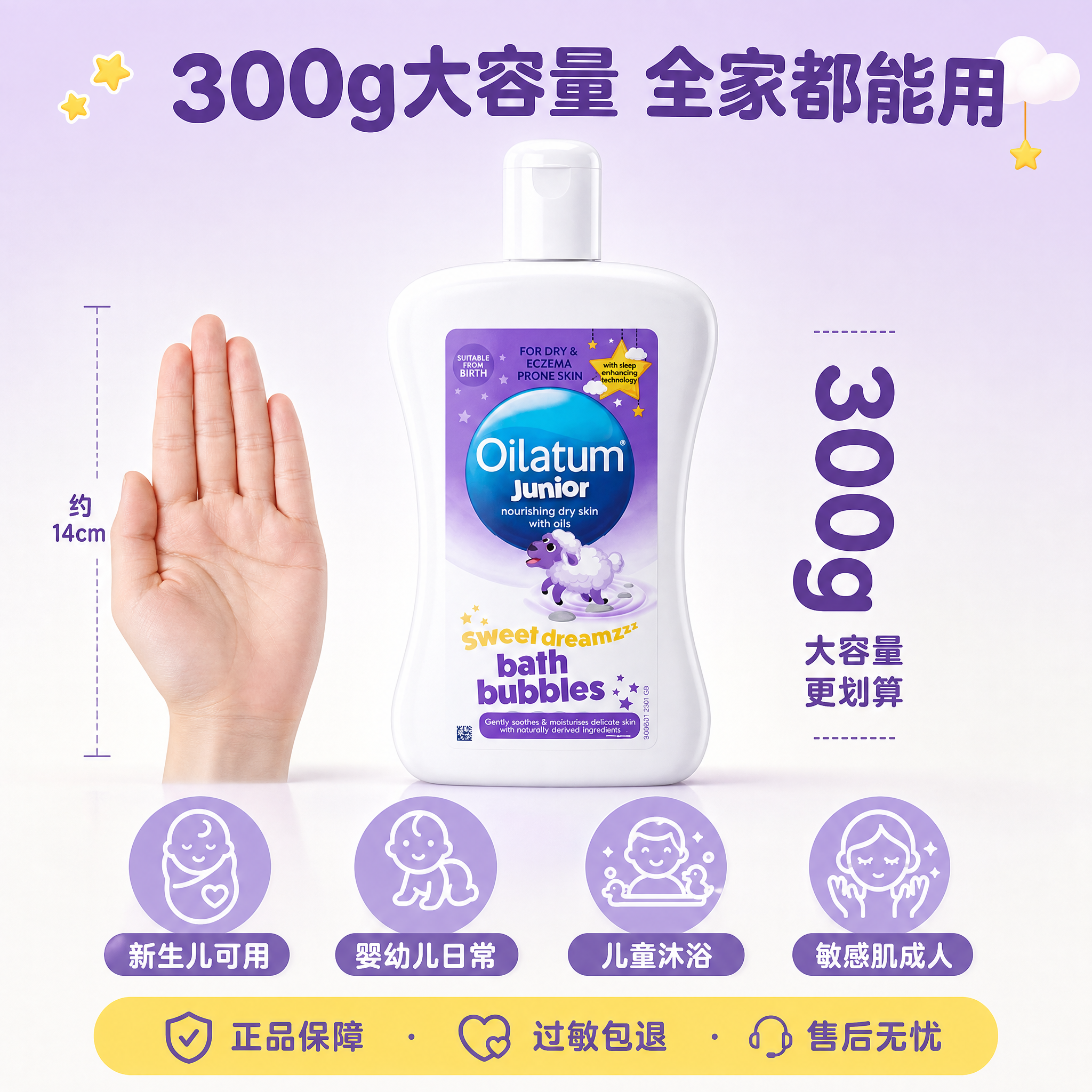 [主图-5] 主题：规格与选购指引 300g大容量 全家适用。… - 图片创意预览