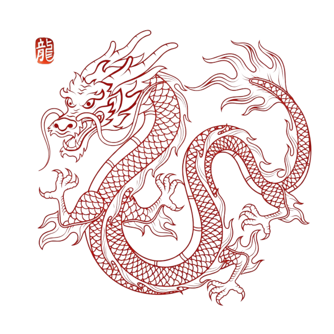 变成线条预览效果