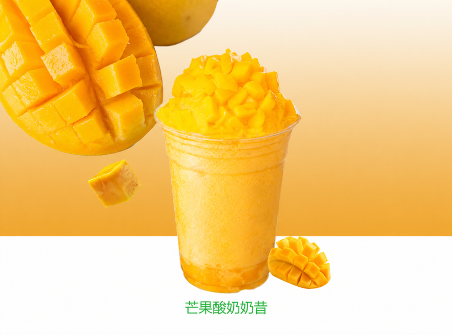去除图片中杯子上的WE LUCKY COFFEE字样以及四叶草标志，底部的WE LUCKY COFFEE文字也去除，保持图片其他所有元素、构图、颜色不变，自然融合背景预览效果