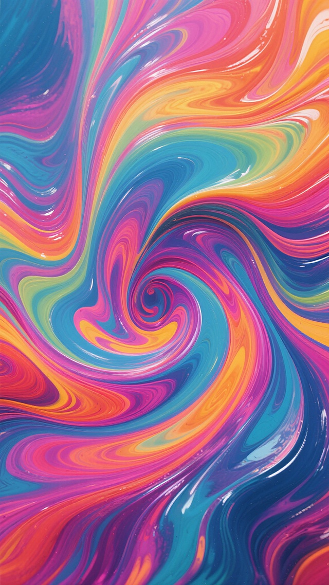 抽象流体艺术，丰富色彩渐变，流动的颜料效果，梦幻色彩漩涡，动态艺术背景，抽象色彩构成，大胆色彩对比，色彩碰撞，流体渐变，艺术纹理，现代抽象画，色彩交融，动感十足的抽象画，颜料流动效果，艺术色彩渐变，抽象背景，绚丽色彩构成，现代艺术设计，色彩流动艺术