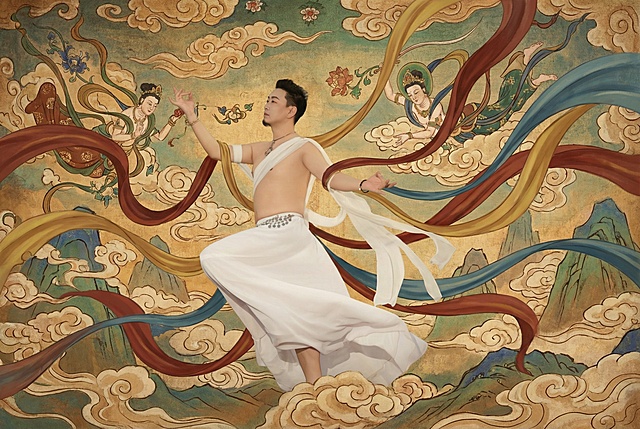 做一张飘逸的敦煌飞天