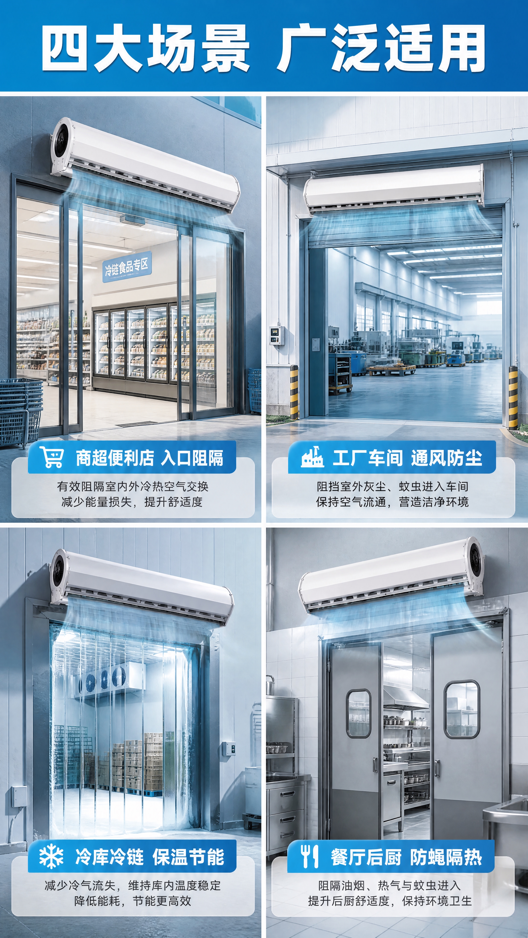 [商品] 使用【图1】中的风幕机产品；保留产品外观、颜色和结构… - 图片创意预览