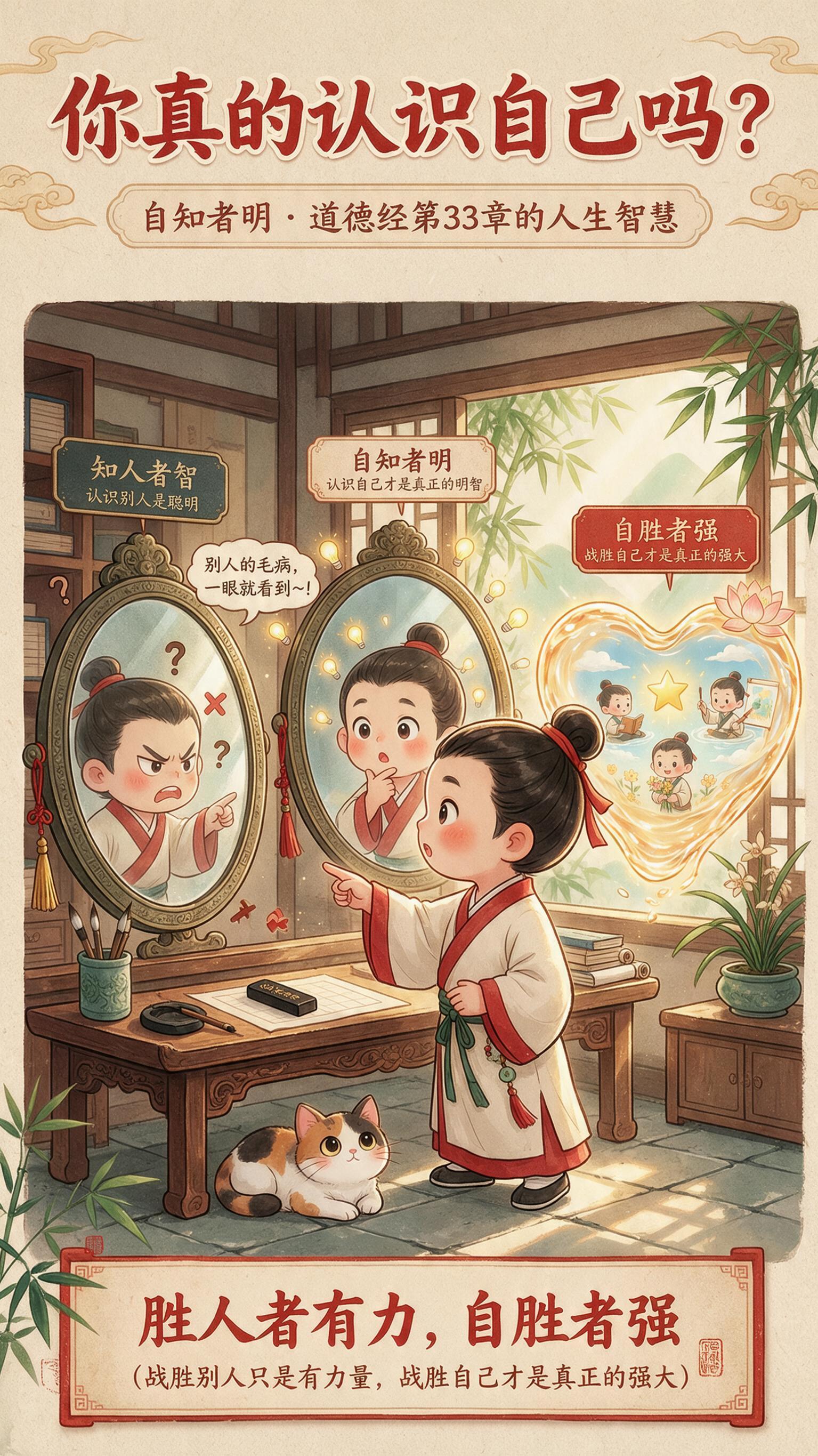 在参考图的基础上修改：去掉画面最上方的三个重复方块标签（知人者… - 图片创意预览