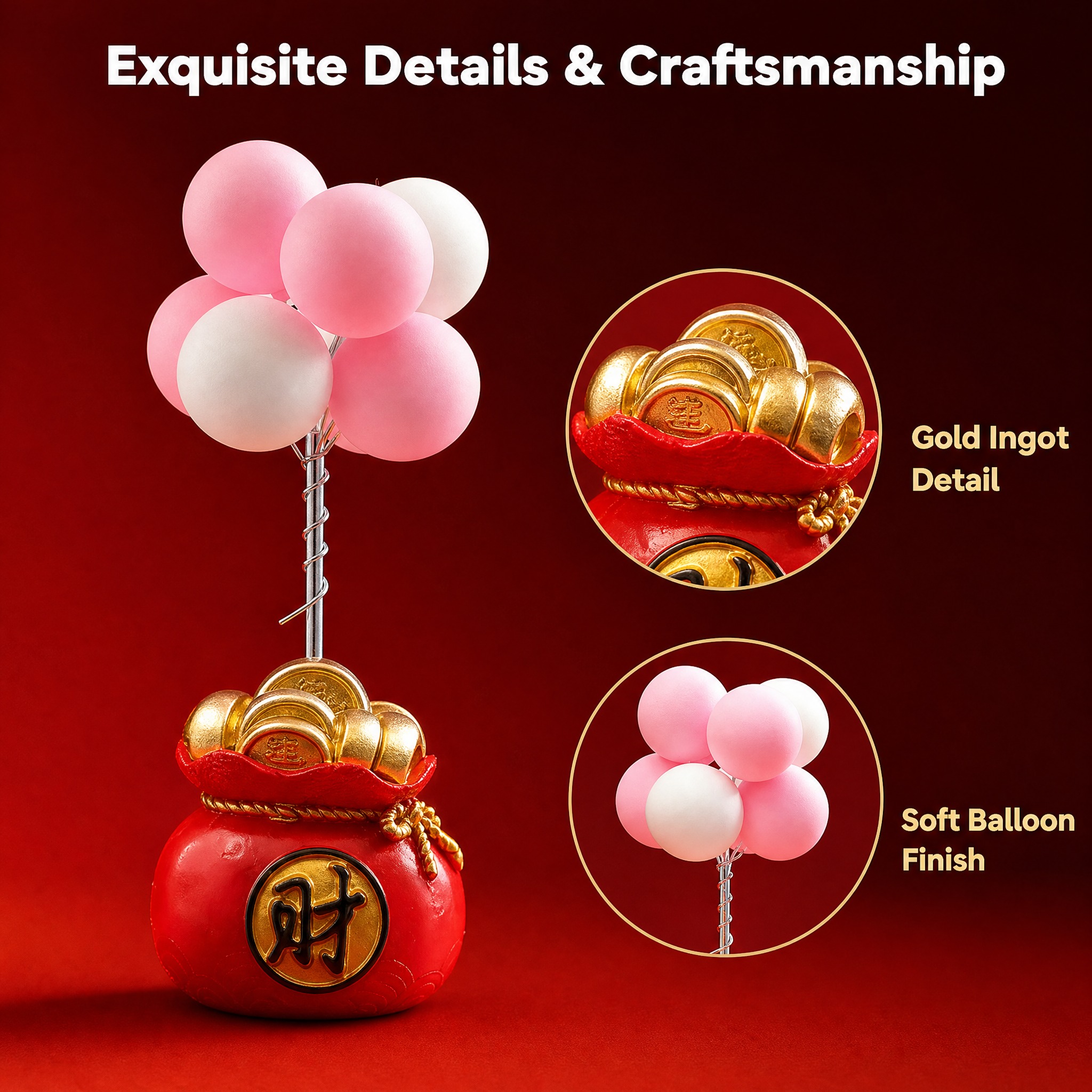 [主图-3] 福袋发财汽车摆件 Lucky Fortune B… - 图片创意预览