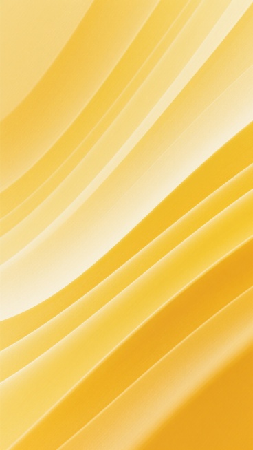 明亮的黄色渐变背景，由多条流畅倾斜的黄色线条组成，线条从左上角向右下角延伸，呈现出柔和的动感和层次感，整体色彩统一为不同明度的黄色系，具有平滑的数字艺术质感，光线均匀，营造出温暖、明快且现代的氛围，适合作为简洁的背景设计。预览效果