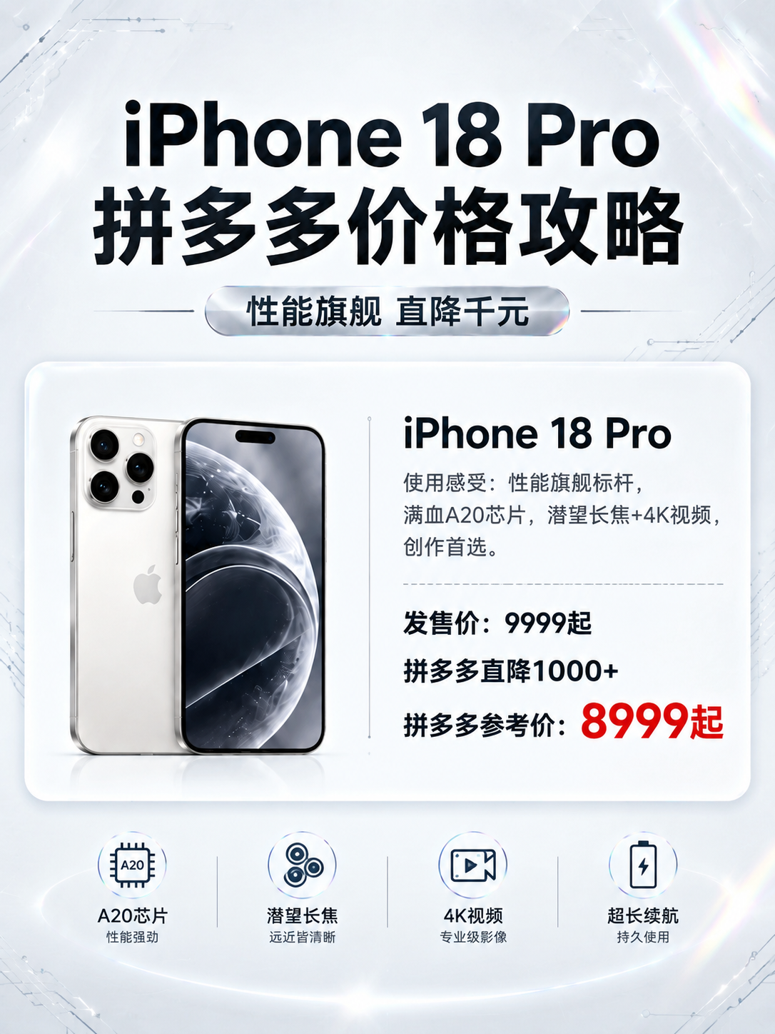 数码科技海报，3:4竖版比例。整体配色为黑白浅灰色高级简约风格… - 图片创意预览