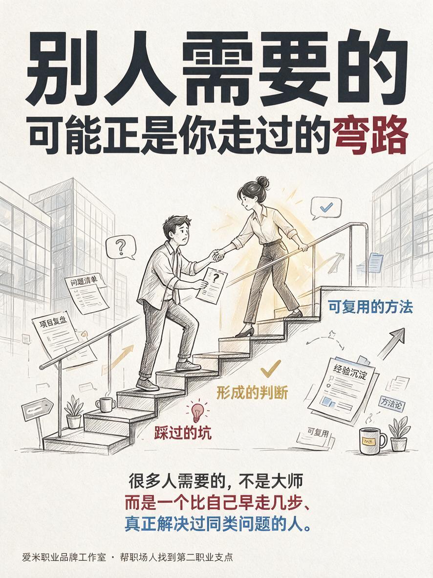 现代职业咨询+都市手绘信息图风格，专业清醒有温度，面向互联网大… - 图片创意预览